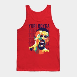 Yuri Boyka On WPAP Art Tank Top